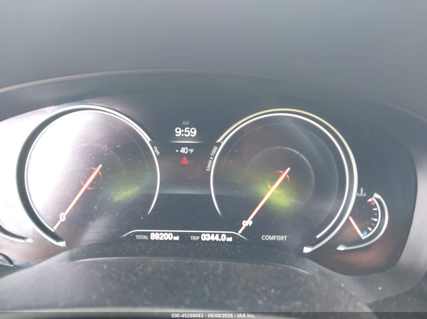 2018 BMW 6er VIN WBAJV6C59JBC99557 IAAI salvage auction — FRONT END, Original (Texas), sold $9,500 on 2026-08-05 (photo 7)