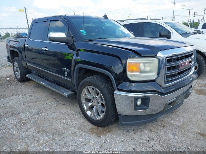 2015 Gmc SIERRA VIN 3GTP1VEC4FG416018 IAAI salvage auction — LEFT SIDE, Salvage Title, sold $4,450 on 2026-07-27 (photo 1)