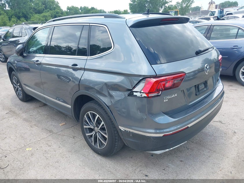 2020 Volkswagen Tiguan VIN 3VV2B7AX4LM071020 IAAI salvage auction — LEFT REAR, Salvage Title, sold $6,250 on 2026-07-22 (photo 3)