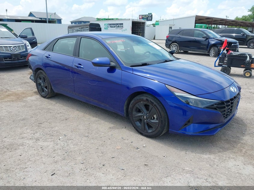 2023 Hyundai Elantra VIN KMHLM4AG3PU449319 IAAI salvage auction — SIDE, Salvage Title, sold $25 on 2026-07-22 (photo 1)