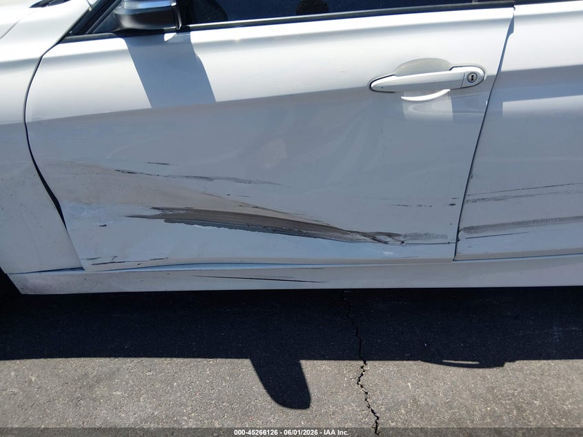 2014 BMW 3er VIN WBA3B1C52EK133940 IAAI salvage auction — LEFT SIDE, Salvage Title, sold $1,500 on 2026-08-07 (photo 6)