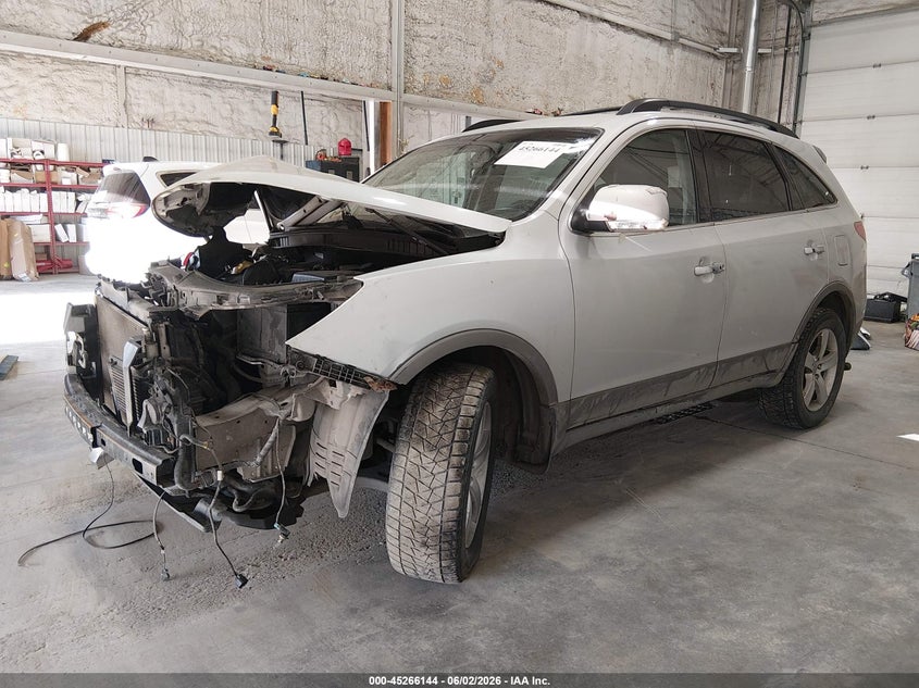 2010 Hyundai Veracruz VIN KM8NUDCC5AU101127 IAAI salvage auction — FRONT END, Bill Of Sale (Alaska), sold $25 on 2026-07-17 (photo 2)
