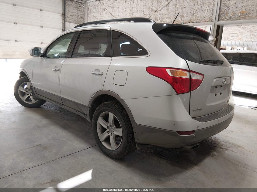 2010 Hyundai Veracruz VIN KM8NUDCC5AU101127 IAAI salvage auction — FRONT END, Bill Of Sale (Alaska), sold $25 on 2026-07-17 (photo 3)