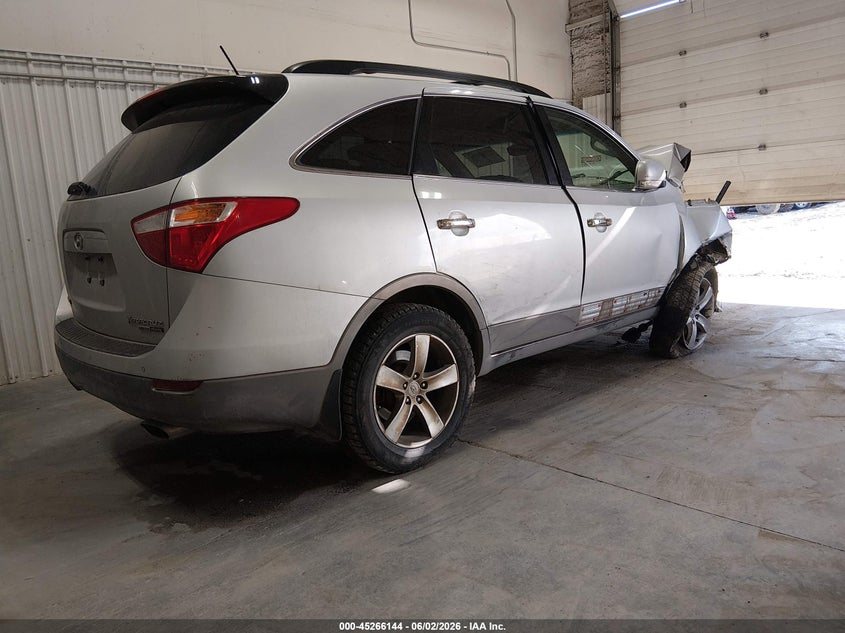 2010 Hyundai Veracruz VIN KM8NUDCC5AU101127 IAAI salvage auction — FRONT END, Bill Of Sale (Alaska), sold $25 on 2026-07-17 (photo 4)