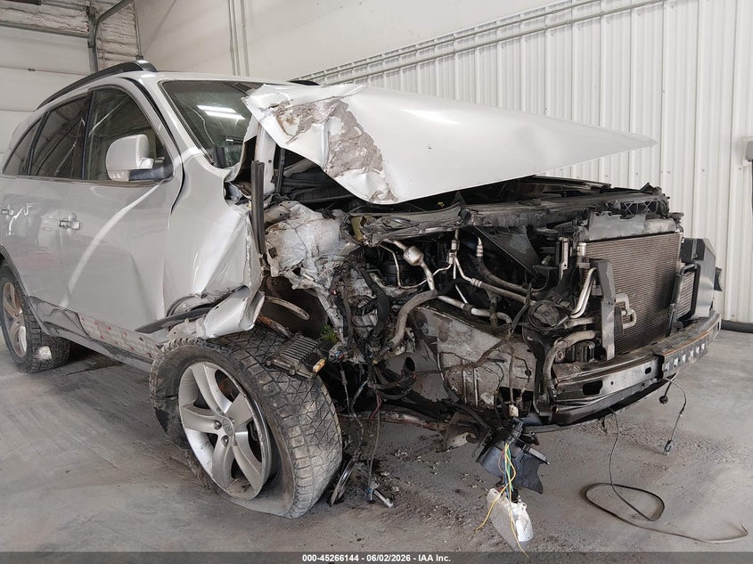 2010 Hyundai Veracruz VIN KM8NUDCC5AU101127 IAAI salvage auction — FRONT END, Bill Of Sale (Alaska), sold $25 on 2026-07-17 (photo 6)