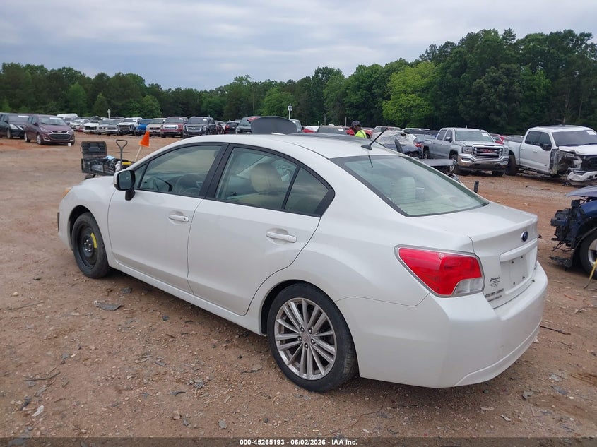 2012 Subaru Impreza VIN JF1GJAD66CH019373 IAAI salvage auction — RIGHT SIDE, Salvage Title, sold $600 on 2026-07-13 (photo 3)
