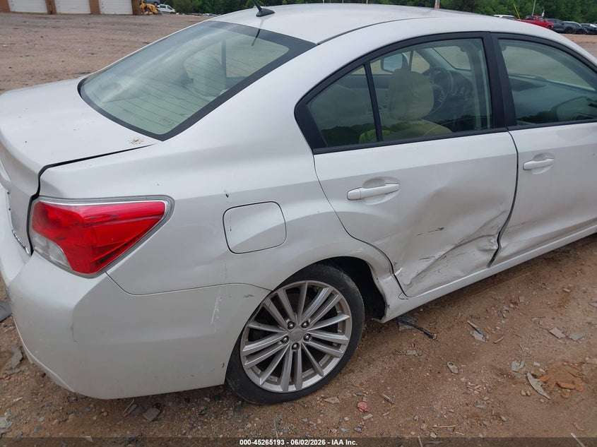 2012 Subaru Impreza VIN JF1GJAD66CH019373 IAAI salvage auction — RIGHT SIDE, Salvage Title, sold $600 on 2026-07-13 (photo 6)