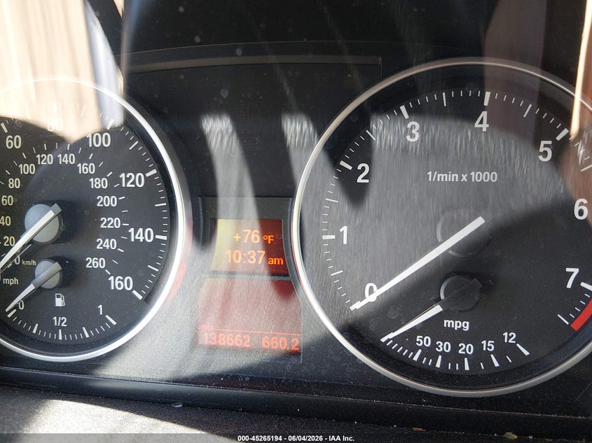2011 BMW 3er VIN WBAPH7C52BA802194 IAAI salvage auction — FRONT END, Clear (Tennessee), sold $300 on 2026-07-15 (photo 7)