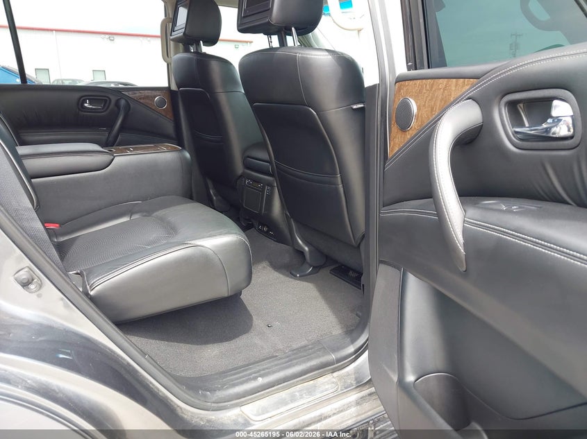 2017 Infiniti Qx80 VIN JN8AZ2NEXH9155404 IAAI salvage auction — HAIL, Salvage Title, sold $4,050 on 2026-07-09 (photo 8)
