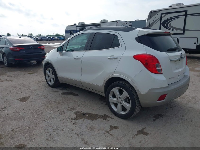 2016 Buick Encore VIN KL4CJASB9GB564639 IAAI salvage auction — HAIL, Original (Texas), sold $1,775 on 2026-07-15 (photo 3)