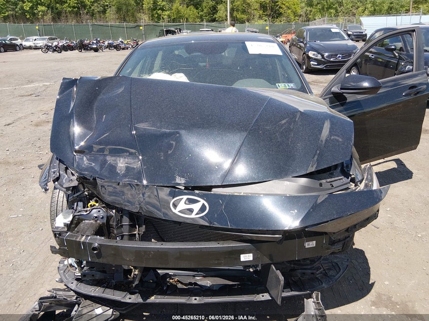 2025 Hyundai Elantra VIN KMHLM4DG2SU993606 IAAI salvage auction — FRONT END, Salvage Title, sold $3,100 on 2026-07-31 (photo 6)