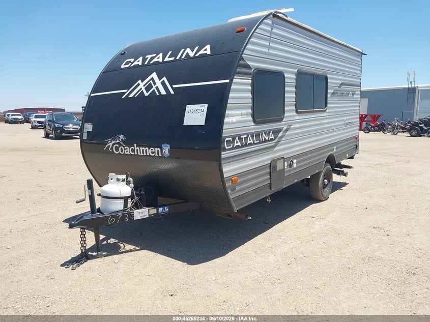 2024 Coachmen Catalina VIN 5ZT2CAEC2RK006732 IAAI salvage auction — HAIL, Original (Texas), sold $3,300 on 2026-09-22 (photo 2)