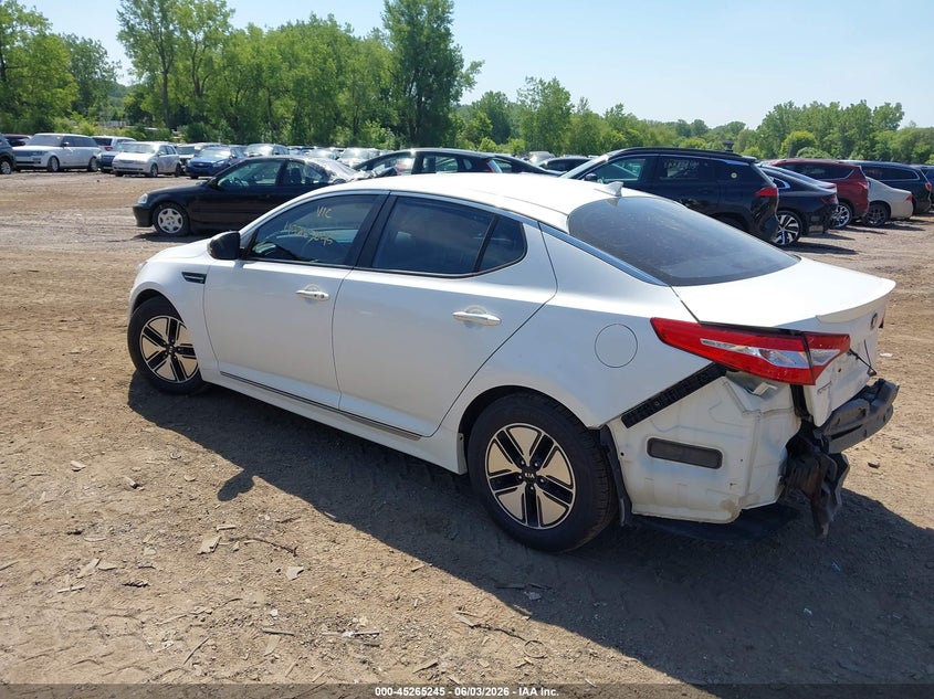 2013 Kia Optima VIN KNAGM4ADXD5046310 IAAI salvage auction — REAR END, Prior Salvage (Minnesota), sold $25 on 2026-07-29 (photo 3)
