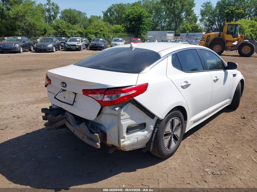2013 Kia Optima VIN KNAGM4ADXD5046310 IAAI salvage auction — REAR END, Prior Salvage (Minnesota), sold $25 on 2026-07-29 (photo 6)