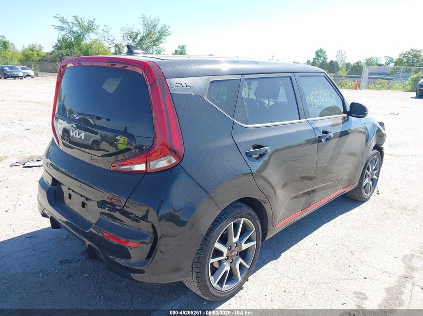 2022 Kia Soul VIN KNDJ63AUXN7801619 IAAI salvage auction — FRONT END, Salvage Title, sold $3,150 on 2026-07-14 (photo 4)
