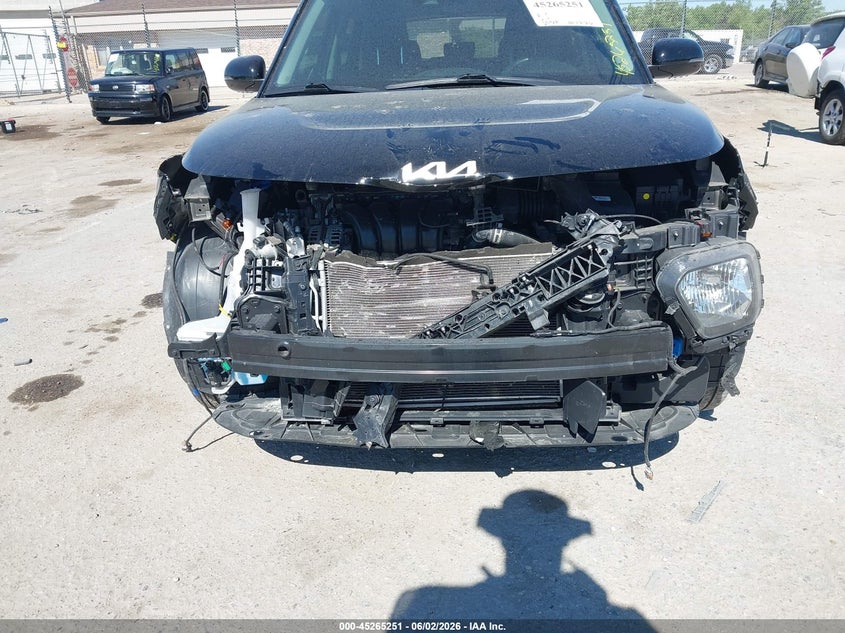 2022 Kia Soul VIN KNDJ63AUXN7801619 IAAI salvage auction — FRONT END, Salvage Title, sold $3,150 on 2026-07-14 (photo 6)
