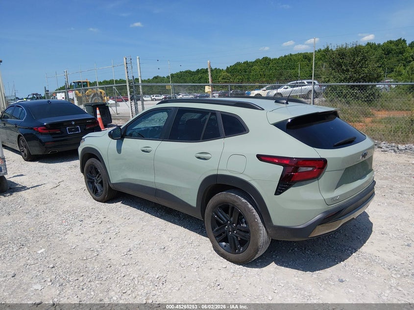 2025 Chevrolet Trax VIN KL77LKEP3SC251200 IAAI salvage auction — FRONT END, Salvage (Alabama), sold $7,300 on 2026-07-17 (photo 3)