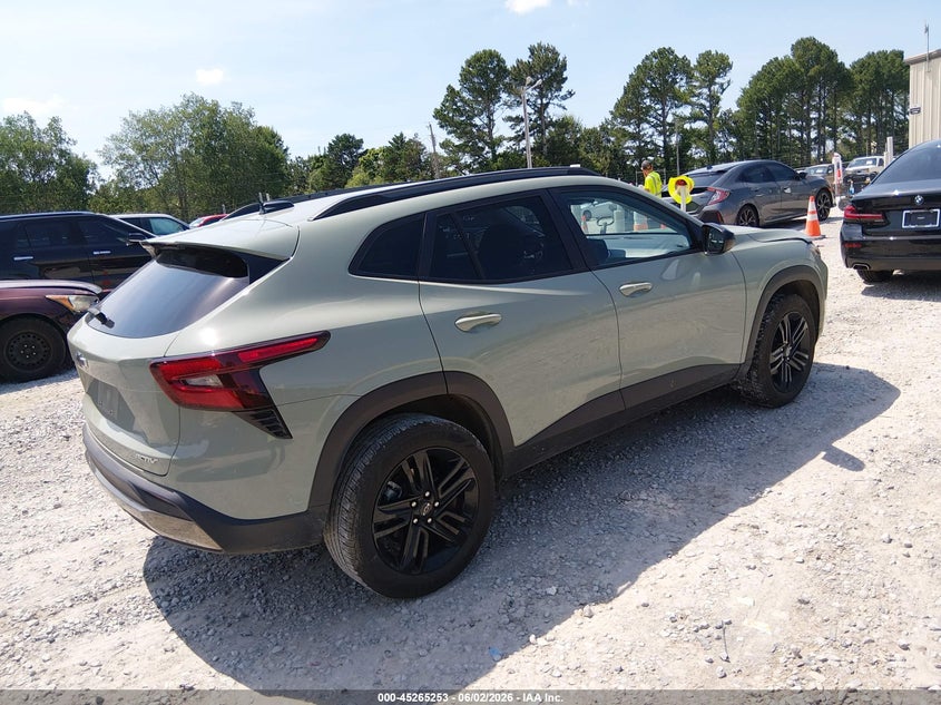 2025 Chevrolet Trax VIN KL77LKEP3SC251200 IAAI salvage auction — FRONT END, Salvage (Alabama), sold $7,300 on 2026-07-17 (photo 4)