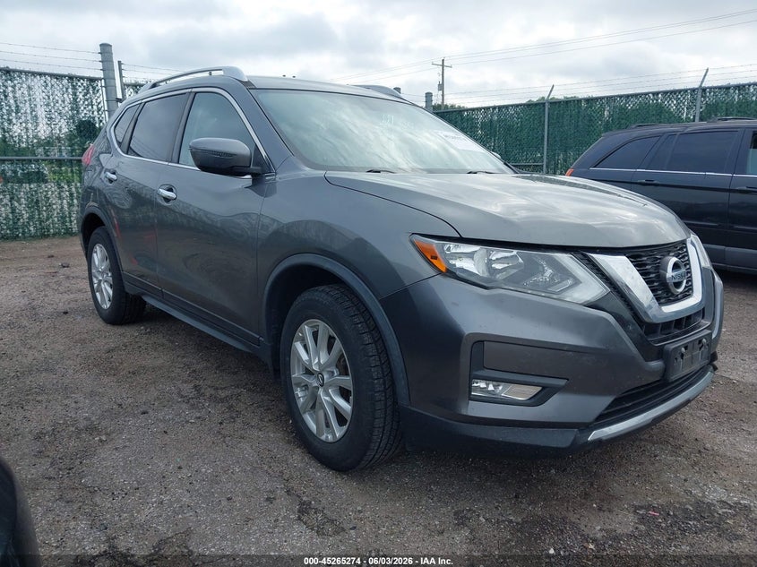 2017 Nissan Rogue VIN JN8AT2MV5HW253924 IAAI salvage auction — HAIL, Salvage Title, sold $2,850 on 2026-07-10 (photo 1)