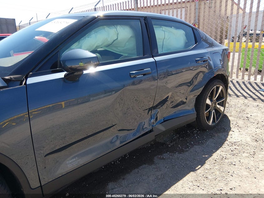 2021 Polestar 2 VIN LPSED3KA4ML006480 IAAI salvage auction — SIDE, Salvage Title, sold $7,800 on 2026-08-09 (photo 6)