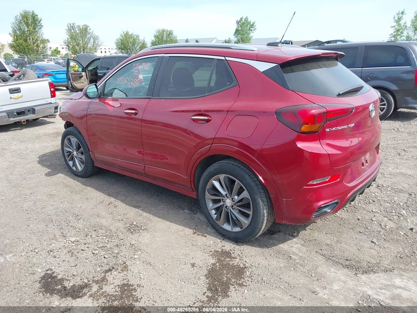 2021 Buick Encore gx VIN KL4MMBS20MB083451 IAAI salvage auction — FRONT END, Salvage Title, sold $2,150 on 2026-07-07 (photo 3)