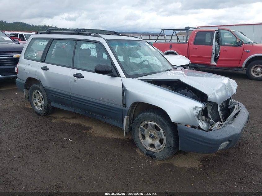 2002 Subaru Forester VIN JF1SF63592H700966 IAAI salvage auction — FRONT END, Bill Of Sale (Washington), sold $300 on 2026-07-14 (photo 1)