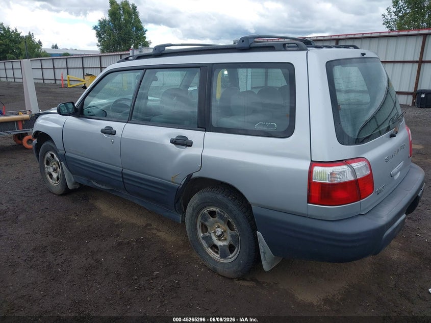 2002 Subaru Forester VIN JF1SF63592H700966 IAAI salvage auction — FRONT END, Bill Of Sale (Washington), sold $300 on 2026-07-14 (photo 3)