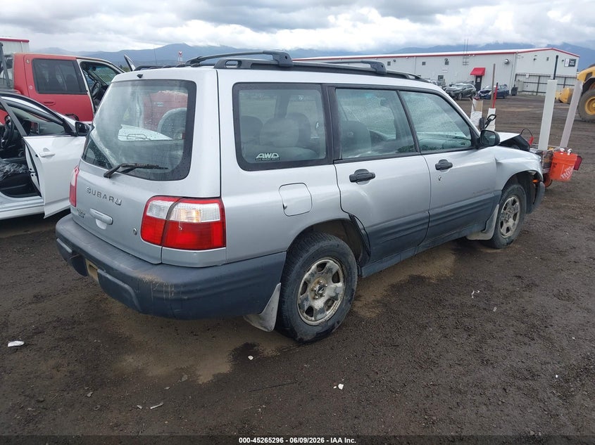 2002 Subaru Forester VIN JF1SF63592H700966 IAAI salvage auction — FRONT END, Bill Of Sale (Washington), sold $300 on 2026-07-14 (photo 4)