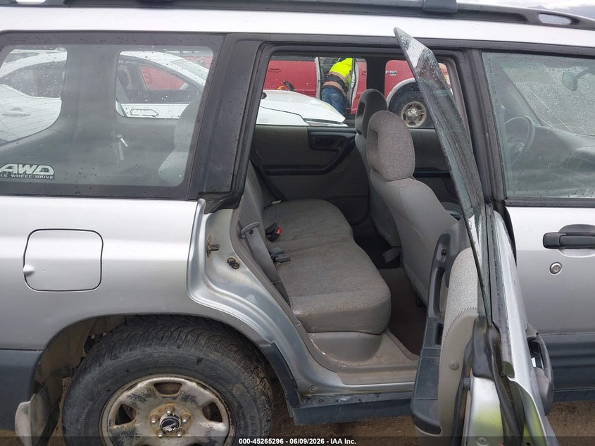 2002 Subaru Forester VIN JF1SF63592H700966 IAAI salvage auction — FRONT END, Bill Of Sale (Washington), sold $300 on 2026-07-14 (photo 8)