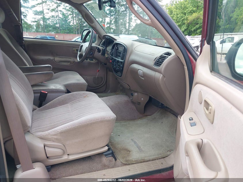 2000 Toyota Tundra VIN 5TBRT3418YS121475 IAAI salvage auction — FRONT END, Original (Texas), sold $1,450 on 2026-07-26 (photo 5)