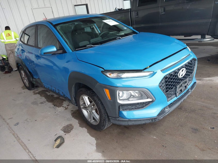 2019 Hyundai Kona VIN KM8K12AA6KU326725 IAAI salvage auction — RIGHT SIDE, Original (Texas), sold $2,850 on 2026-07-10 (photo 1)