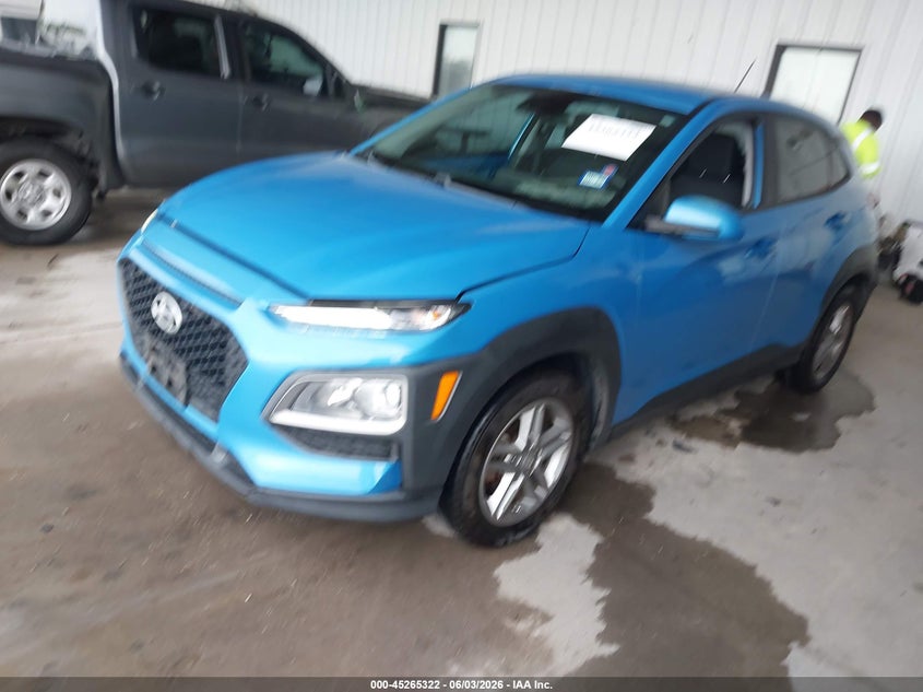 2019 Hyundai Kona VIN KM8K12AA6KU326725 IAAI salvage auction — RIGHT SIDE, Original (Texas), sold $2,850 on 2026-07-10 (photo 2)