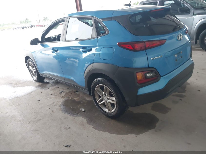 2019 Hyundai Kona VIN KM8K12AA6KU326725 IAAI salvage auction — RIGHT SIDE, Original (Texas), sold $2,850 on 2026-07-10 (photo 3)