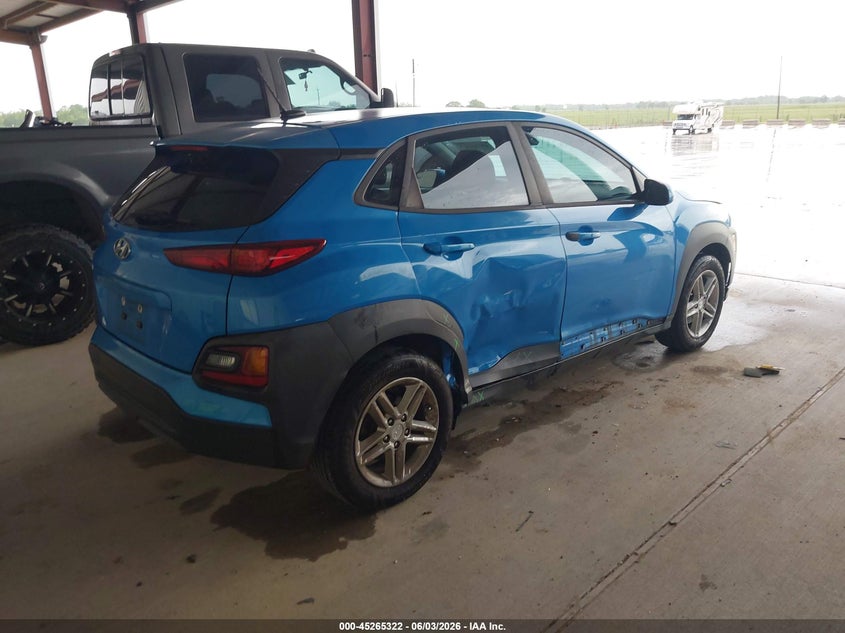 2019 Hyundai Kona VIN KM8K12AA6KU326725 IAAI salvage auction — RIGHT SIDE, Original (Texas), sold $2,850 on 2026-07-10 (photo 4)