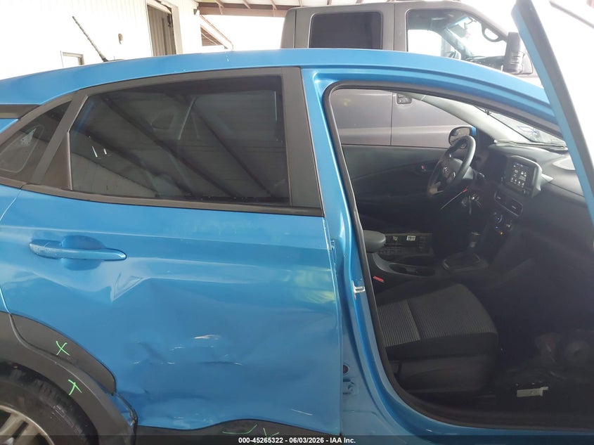 2019 Hyundai Kona VIN KM8K12AA6KU326725 IAAI salvage auction — RIGHT SIDE, Original (Texas), sold $2,850 on 2026-07-10 (photo 5)