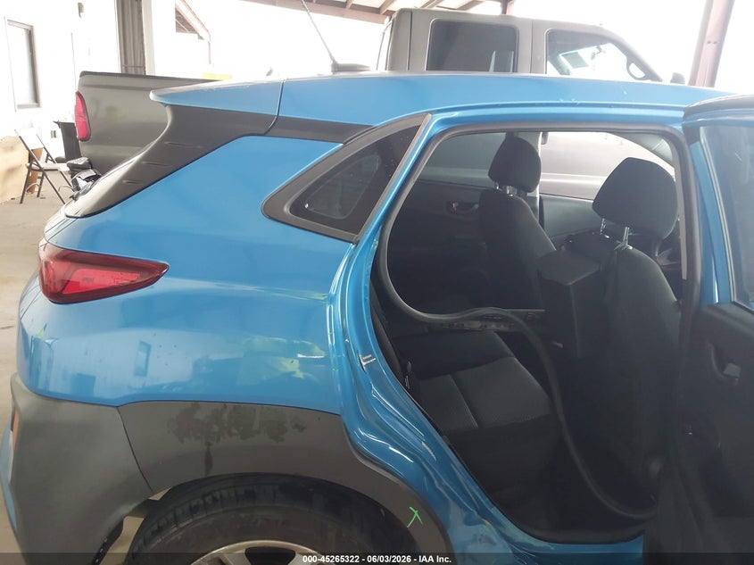 2019 Hyundai Kona VIN KM8K12AA6KU326725 IAAI salvage auction — RIGHT SIDE, Original (Texas), sold $2,850 on 2026-07-10 (photo 8)