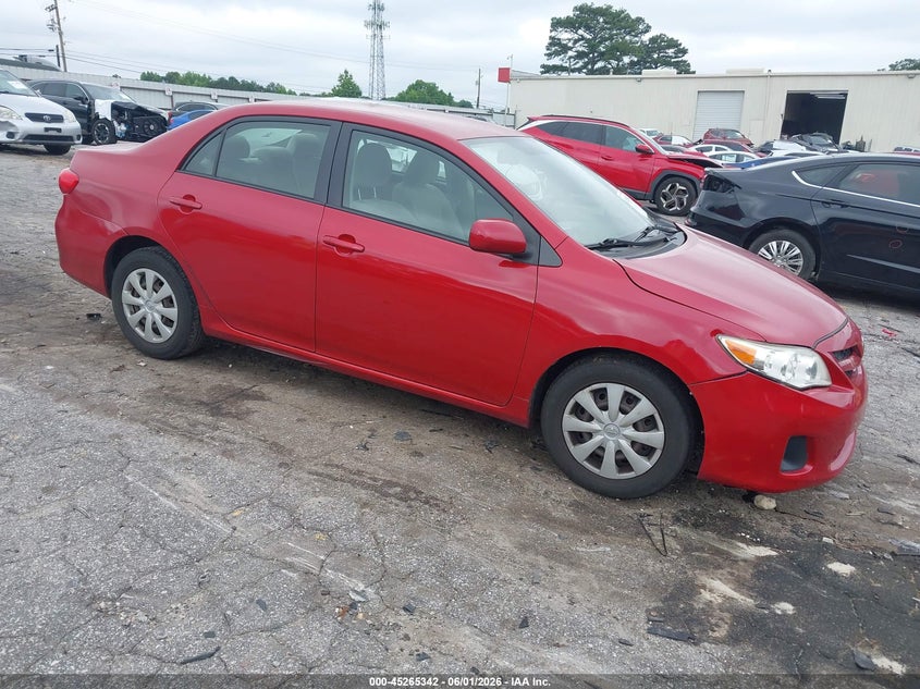 2011 Toyota Corolla VIN JTDBU4EE1BJ097599 IAAI salvage auction — LEFT FRONT, Salvage (Georgia), sold $2,750 on 2026-07-08 (photo 1)