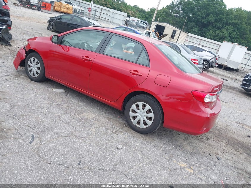 2011 Toyota Corolla VIN JTDBU4EE1BJ097599 IAAI salvage auction — LEFT FRONT, Salvage (Georgia), sold $2,750 on 2026-07-08 (photo 3)