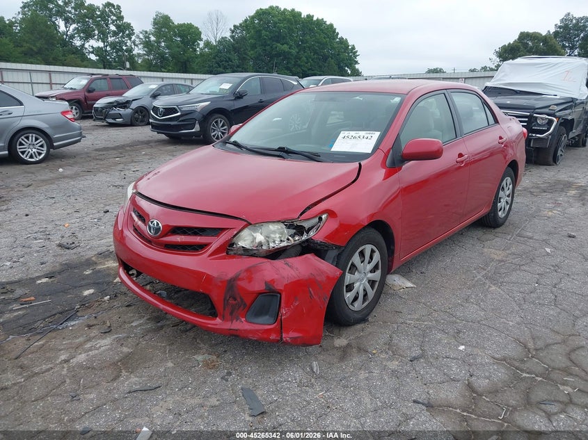 2011 Toyota Corolla VIN JTDBU4EE1BJ097599 IAAI salvage auction — LEFT FRONT, Salvage (Georgia), sold $2,750 on 2026-07-08 (photo 6)