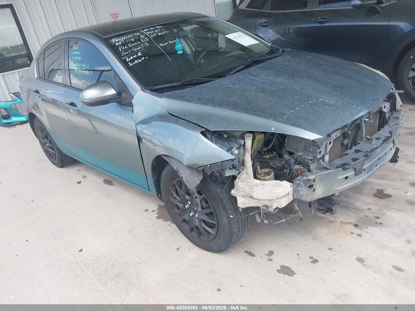 2013 Mazda 3 VIN JM1BL1TG1D1778578 IAAI salvage auction — FRONT END, Salvage Title, sold $575 on 2026-07-17 (photo 1)