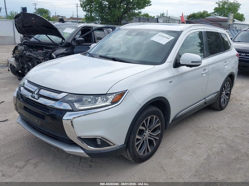 2017 Mitsubishi Outlander VIN JA4JZ4AX6HZ039867 IAAI salvage auction — REAR END, Salvage (Illinois), sold $2,900 on 2026-07-28 (photo 2)