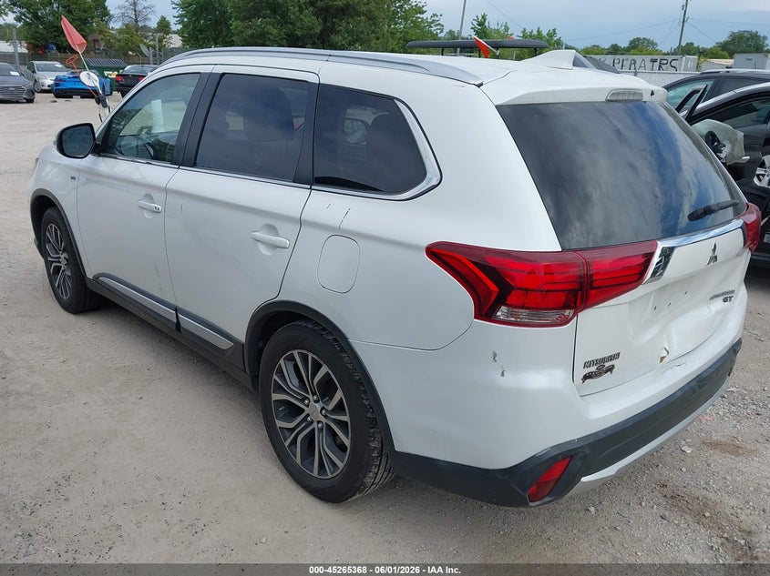 2017 Mitsubishi Outlander VIN JA4JZ4AX6HZ039867 IAAI salvage auction — REAR END, Salvage (Illinois), sold $2,900 on 2026-07-28 (photo 3)