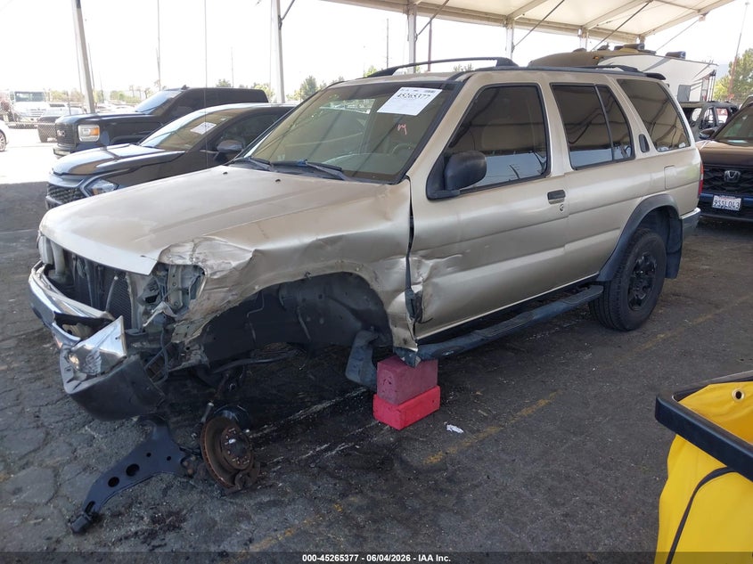 1999 Nissan Pathfinder VIN JN8AR05S6XW299333 IAAI salvage auction — FRONT END, Salvage (California), sold $250 on 2026-07-07 (photo 2)