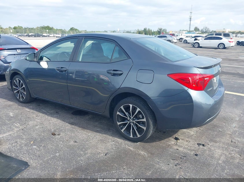 2017 Toyota Corolla VIN 5YFBURHE7HP624901 IAAI salvage auction — RIGHT SIDE, Salvage Title, sold $4,150 on 2026-07-16 (photo 3)