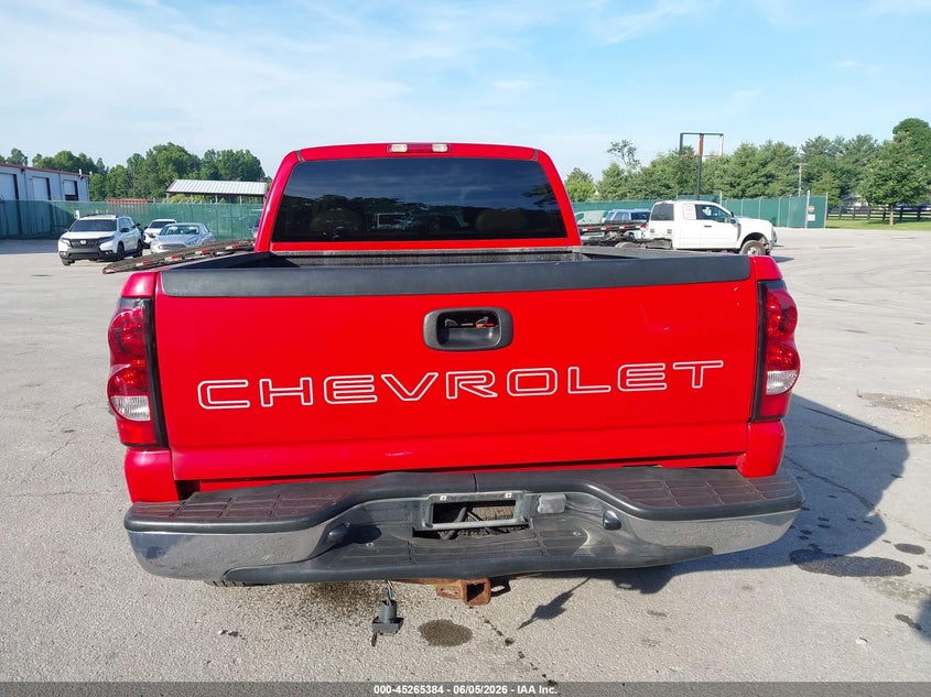 2004 Chevrolet Silverado 1500 VIN 1GCEK19V94E375544 IAAI salvage auction — REAR END, Salvage (Kentucky), sold $850 on 2026-07-09 (photo 6)