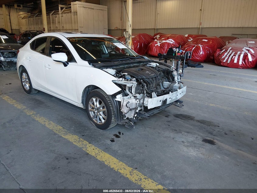 2016 Mazda 3 VIN JM1BM1W75G1306929 IAAI salvage auction — FRONT END, Salvage (Oregon), sold $1,950 on 2026-07-30 (photo 1)