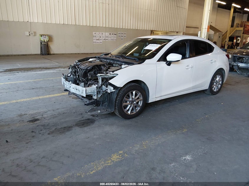 2016 Mazda 3 VIN JM1BM1W75G1306929 IAAI salvage auction — FRONT END, Salvage (Oregon), sold $1,950 on 2026-07-30 (photo 2)