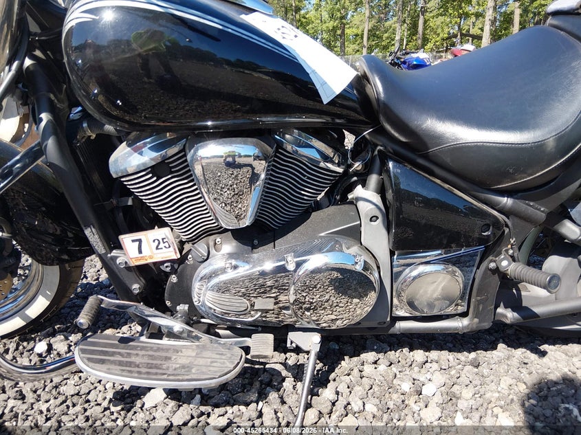2011 Kawasaki Vn900 VIN JKAVN2B11BA065553 IAAI salvage auction — LEFT SIDE, Clear (Virginia), sold $650 on 2026-07-07 (photo 8)