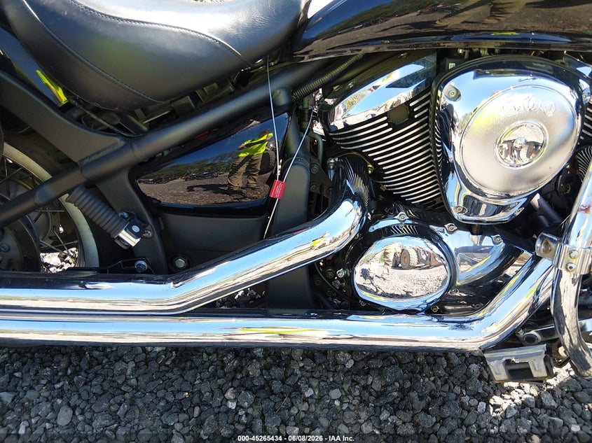 2011 Kawasaki Vn900 VIN JKAVN2B11BA065553 IAAI salvage auction — LEFT SIDE, Clear (Virginia), sold $650 on 2026-07-07 (photo 9)