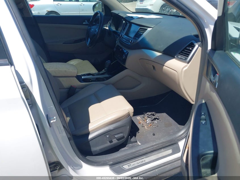 2016 Hyundai Tucson VIN KM8J33A23GU140166 IAAI salvage auction — FRONT END, Salvage (Illinois), sold $1,050 on 2026-07-13 (photo 5)